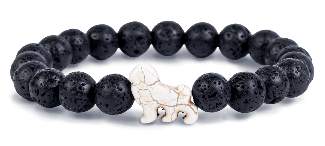 Fahlo Lava Stone The Lion Excursion Bracelet