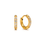 Lover's Tempo Gold Evie 10mm Huggie Hoop Earrings