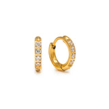Lover's Tempo Gold Evie 10mm Huggie Hoop Earrings