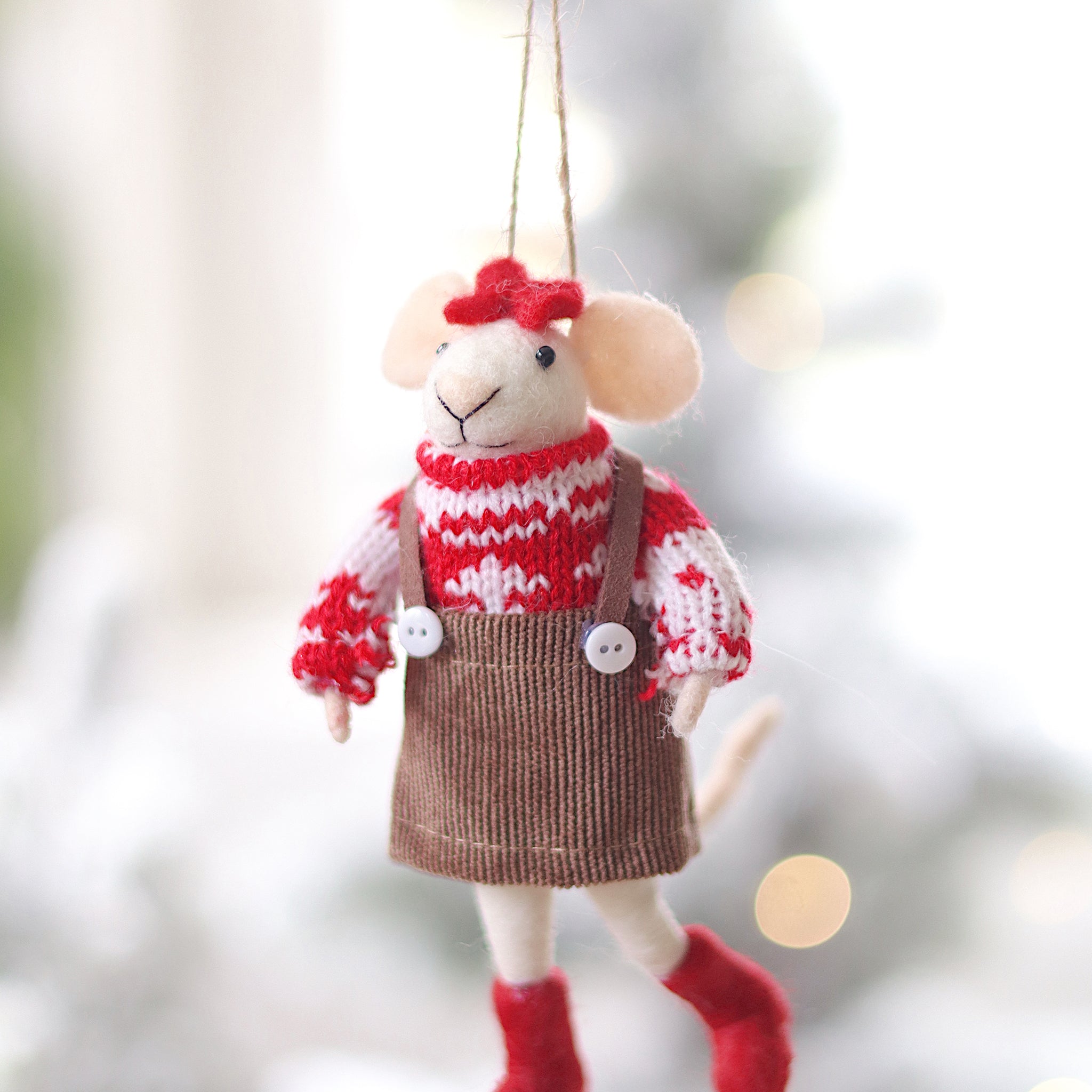 Indaba - Ornament - Merry Mabel Mouse