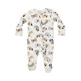 Angel Dear Cozy Pups 2 Way Zipper Footie 