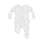 Angel Dear Sweet Vines 2 Way Ruffle Zipper Footie 