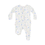 Angel Dear Sweet Vines 2 Way Ruffle Zipper Footie 