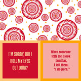 Drinks on Me - Napkins - Roll My Eyes