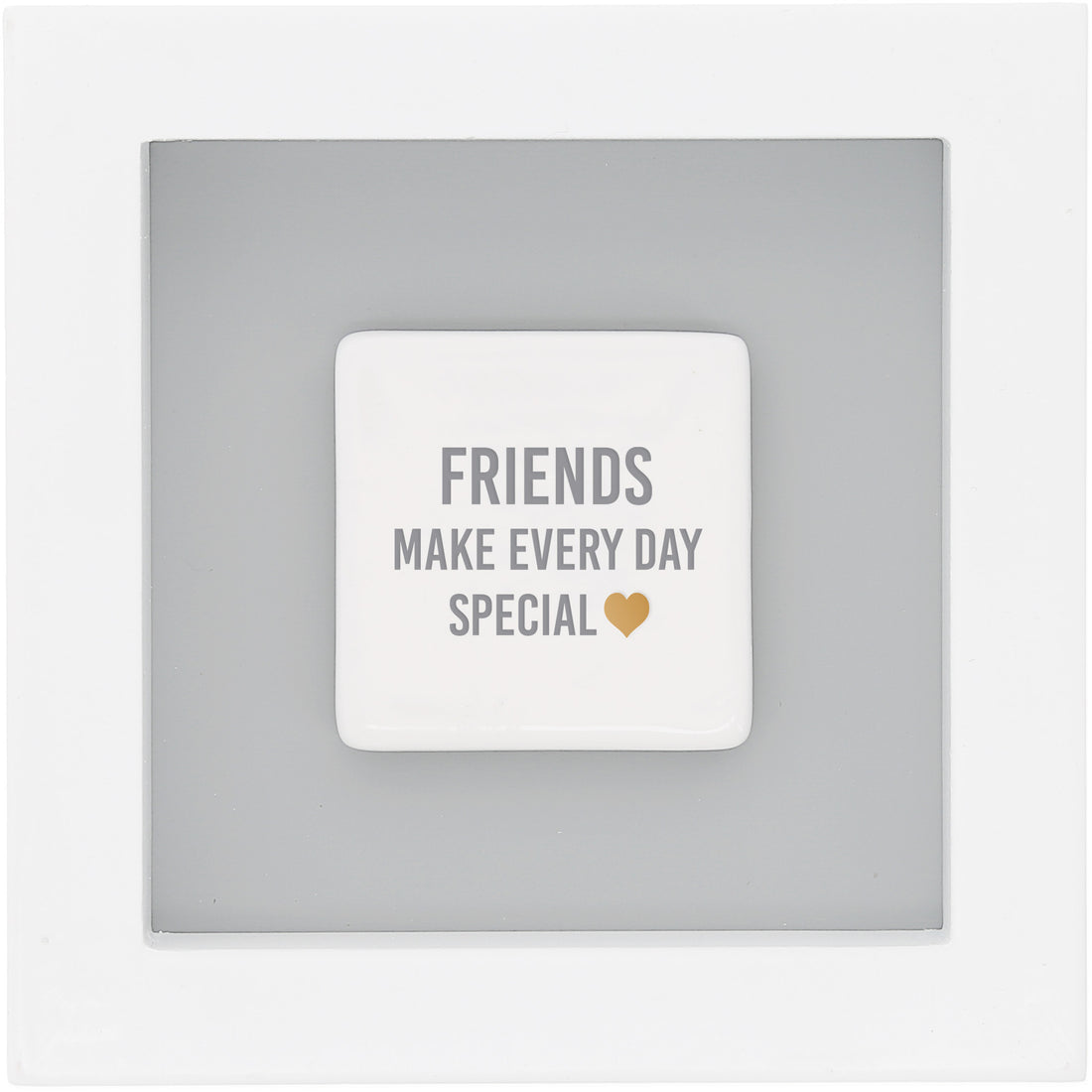 Pavillion Gift Company 4.75" Plaque Friends