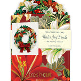 Fresh Cut Paper - Mini Winter Joy Wreath
