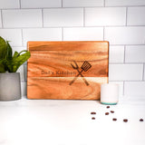 Lynn & Liana - Engraved Board - Dad's Kitchen