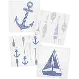 Pavillion Gift Company - 4" Ceramic Coasters (set of 4) - Lake