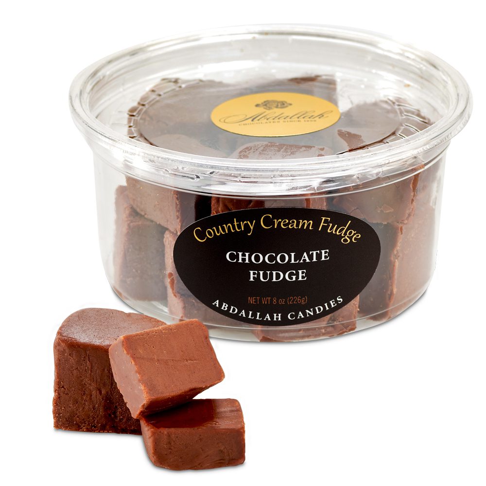 Abdallah Plain Chocolate Fudge Tub