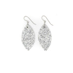 Keva Silver Sparkle Small Earrings