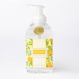 8 Oak Lane Foaming Hand Soap Orange Blossom – gentle cleanser with fresh citrus floral fragrance, ideal for daily use or gifting. Available at Be Charmed
