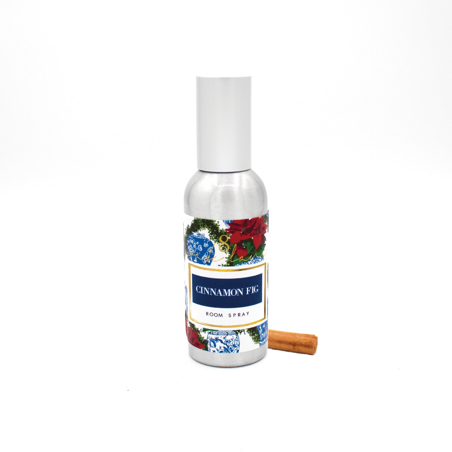 8 Oak Lane Room Spray Cinnamon Fig – warm seasonal fragrance spray to refresh rooms, perfect for home or gifting. Available at Be Charmed