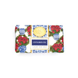 8 Oak Lane Wrapped Bar Soap Cinnamon Fig – warm fragrant soap bar, perfect for gifting or guest bathrooms. Available at Be Charmed