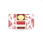 8 Oak Lane Wrapped Bar Soap Festive Spice – festive fragrant soap bar, perfect for gifting or guest bathrooms. Available at Be Charmed