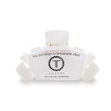 Teleties - Hair Clip - Coconut White