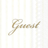 Boston International Guest Towels "GUEST" Monogram