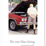 Cardthartic - Man Looking Under Hood Get Well Card