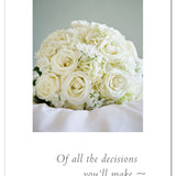 Cardthartic - Wedding Bouquet Engagement Card
