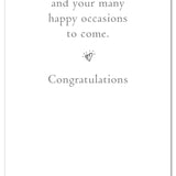Cardthartic - Champagne & Lavender Wedding Card