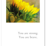 Cardthartic - Skyward Sunflower Support Card