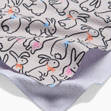 Geometry - Tea Towel - Playful Bunnies