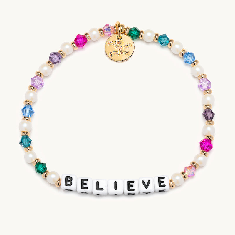  Little Words Project Bracelet Believe Jewel Queen