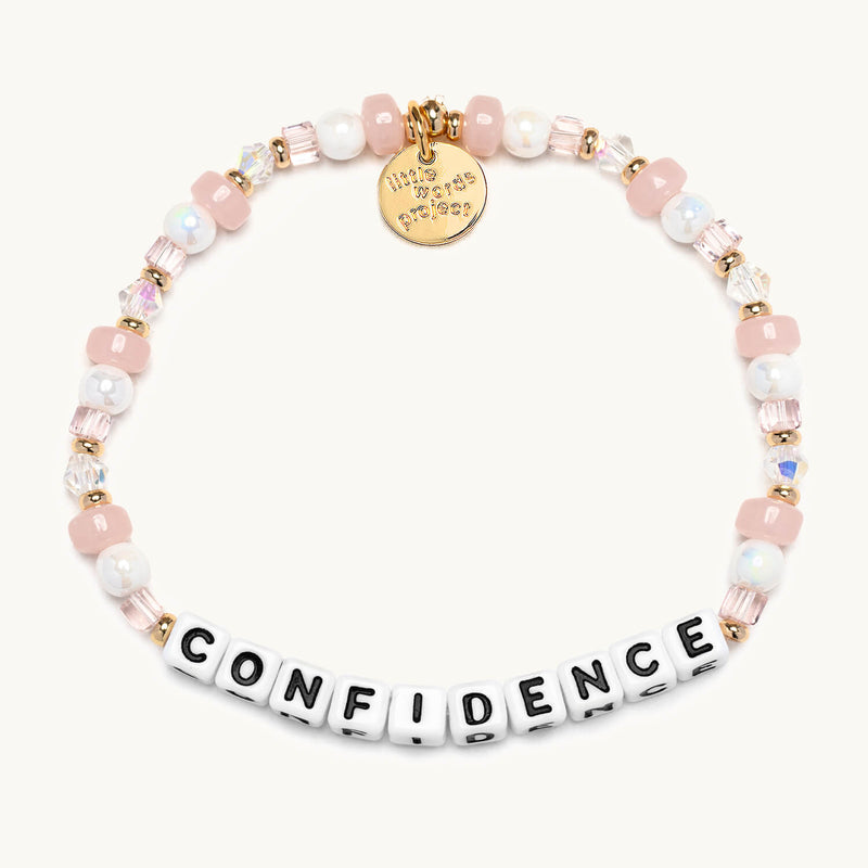 Little Words Project Bracelet Confidence Rose Blush