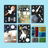 Tiger Tribe - Foil Art - Space Adventures
