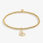 A Littles & Co Gold Happy Birthday Aunt Bracelet featuring delicate gold design with birthday message—perfect gift from Be Charmed.
