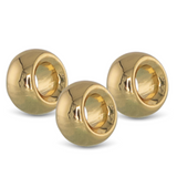Amanda Blu Silver Charm Spacers (4 pk) – Set of 4 spacers to personalize your bracelet or necklace. Available at Be Charmed