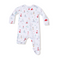 Angel Dear 2 Way Zipper Footie Santa Ski Friends – cozy baby pajamas with holiday ski design, perfect for Christmas gifting. Available at Be Charmed