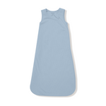Light blue sleep sack bag on a white background. Available at Be Charmed.