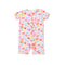 Angel Dear Colorful baby romper with heart and lollipop pattern on a white background. Available at Be Charmed