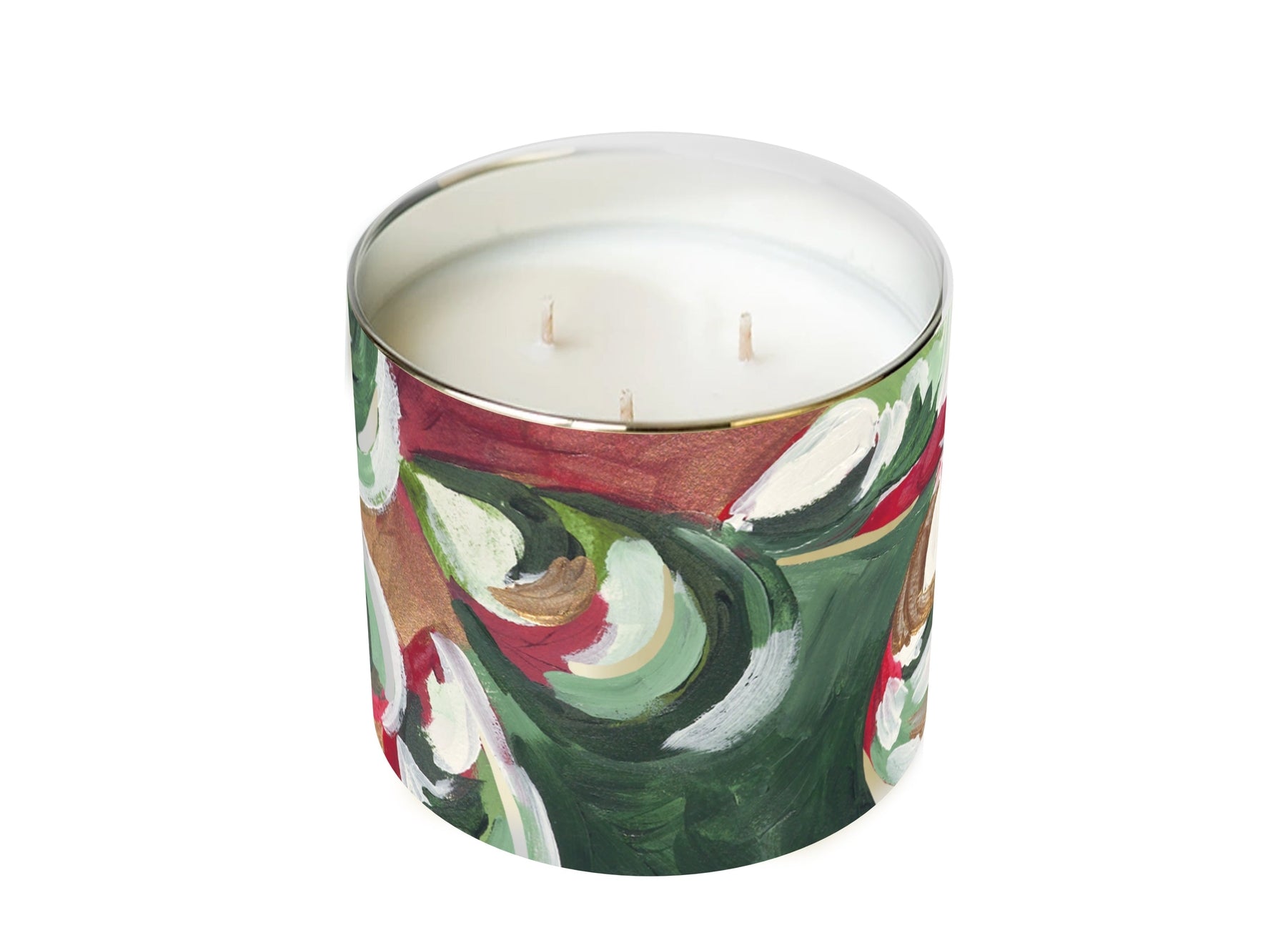 Annapolis Candle Holiday Magic Kim Hovell Limited Edition 3-Wick Candle featuring a festive Fraser Fir scent in a 12oz hand-poured soy wax candle, available at Be Charmed