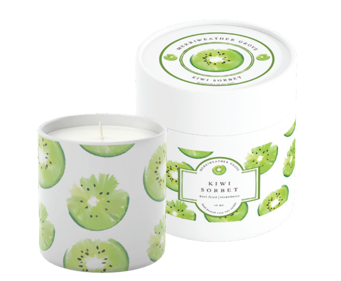 Annapolis Candle Kiwi Sorbet Merriweather Grove Candle at Be Charmed 