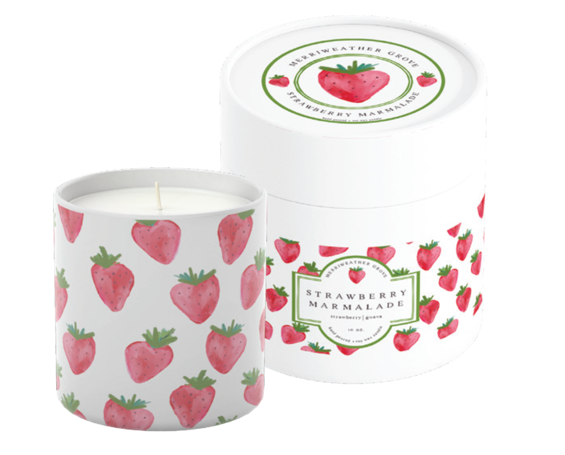 Annapolis Candle Strawberry Marmalade Merriweather Grove Candle at Be Charmed