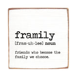 Rustic Marlin 6 x 6 Block Framily Definition