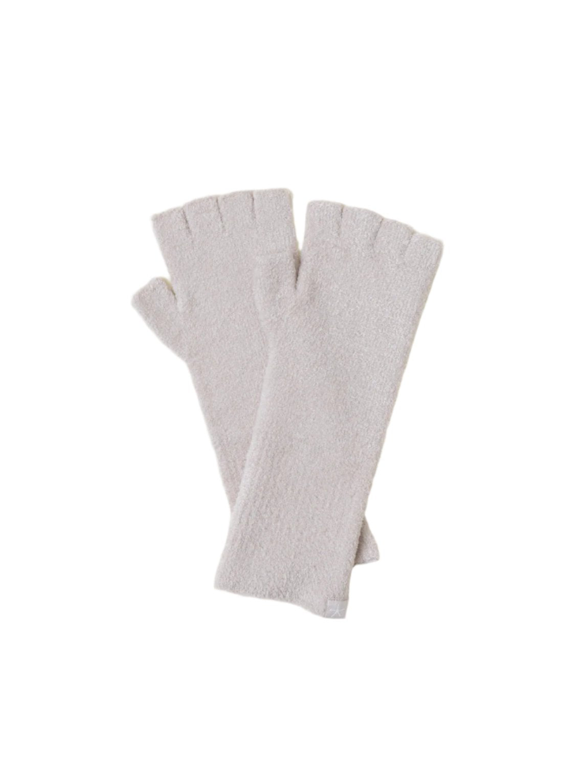 Barefoot Dreams Fingerless Gloves Stone