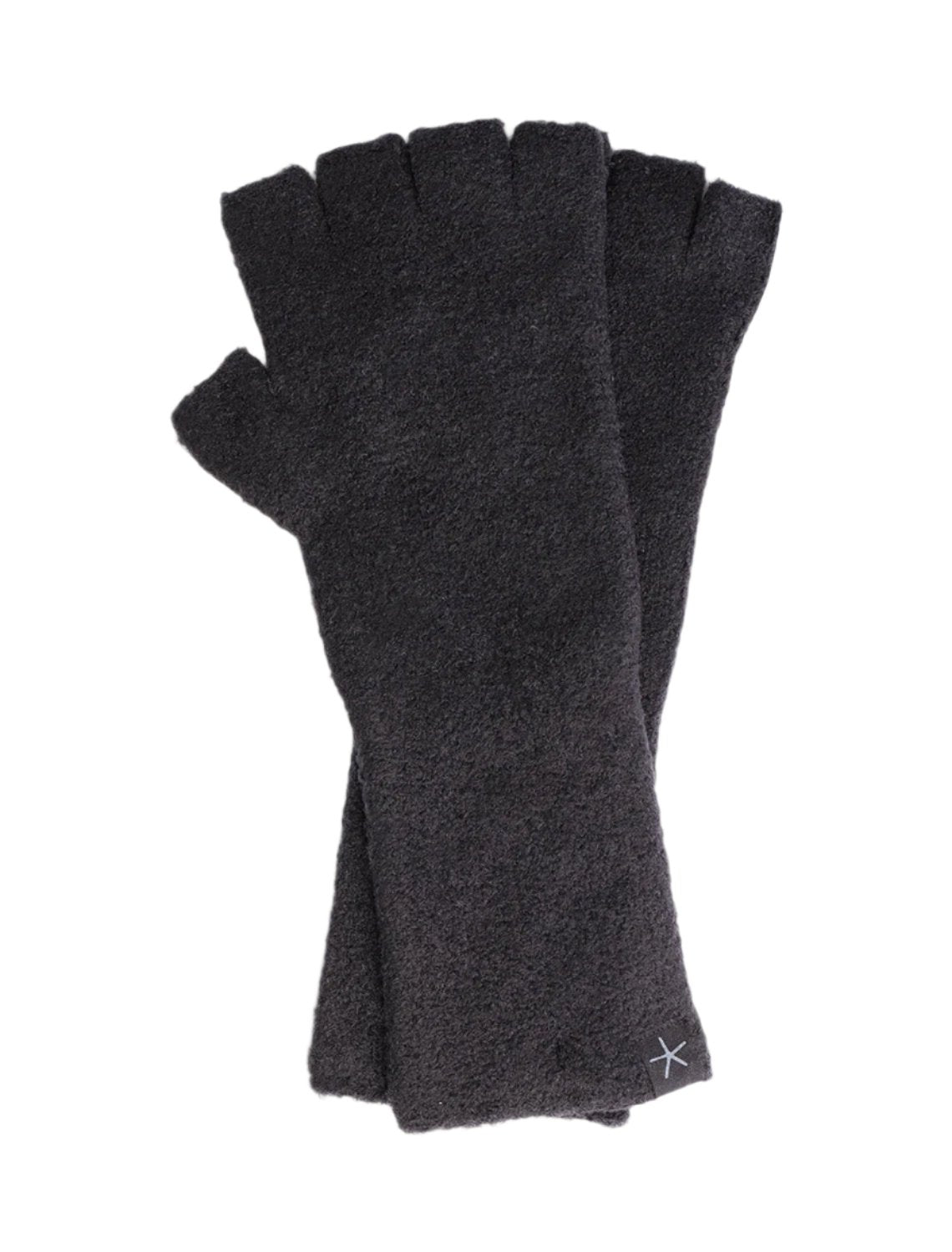 Barefoot Dreams Fingerless Gloves Black