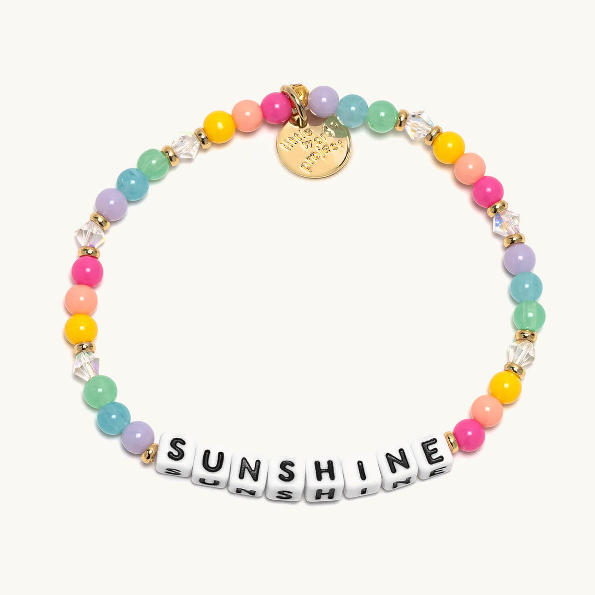 Little Words Project Bracelet Sunshine Sherbet