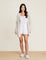 Bisque CozyChic Lite Ribbed Cardi by Barefoot Dreams, lightweight ribbed cardigan wrap, available at Be Charmed