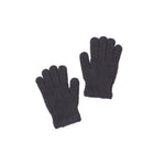 Pair of Carbon Barefoot Dreams gloves on a white background. Available at Be Charmed