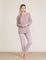 CozyChic Lite Deep Taupe Raglan Pullover by Barefoot Dreams, lightweight knit top with raglan sleeves, available at Be Charmed