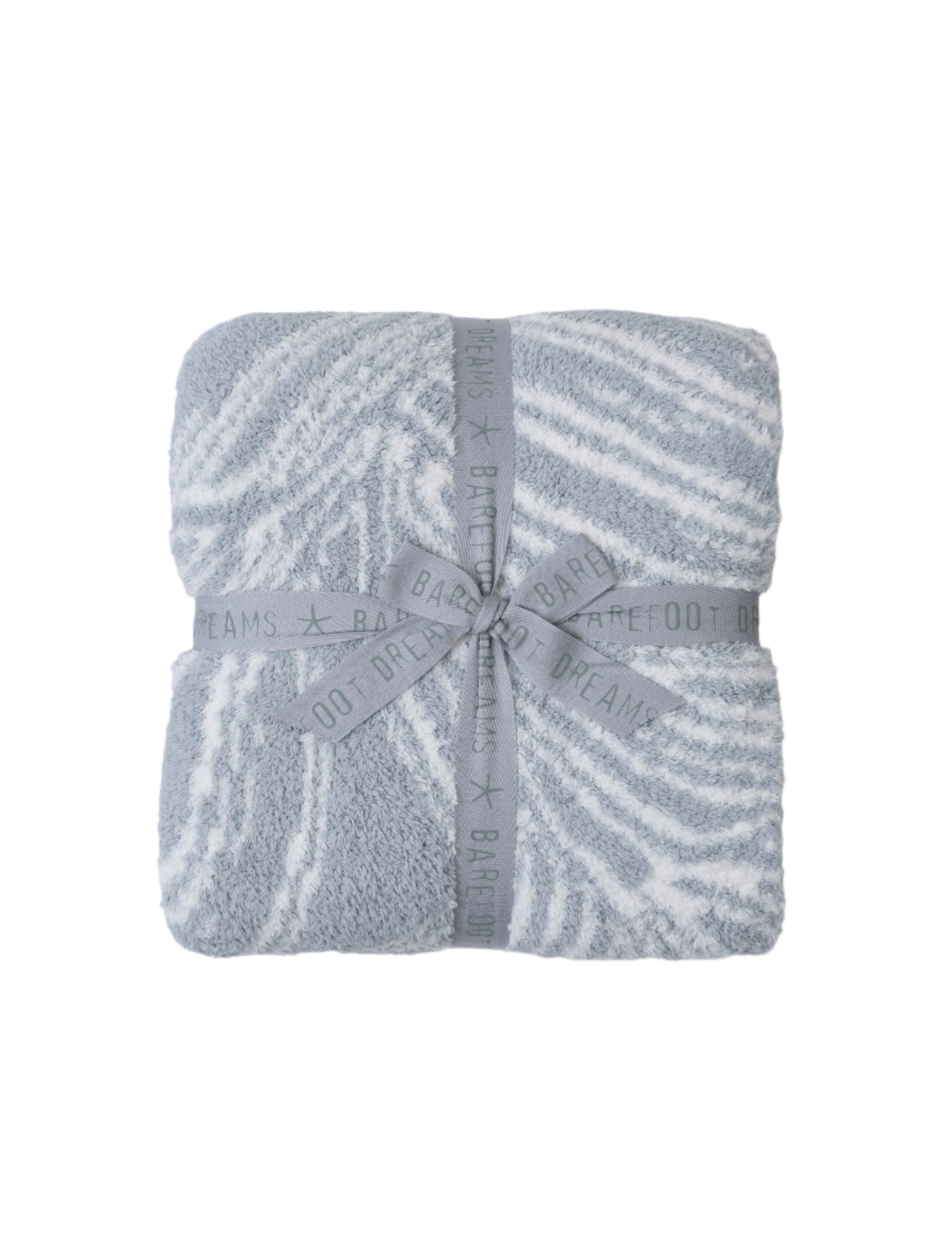 Moonwater Pearl CozyChic Flowing Petals Throw by Barefoot Dreams, soft multi‑hued plush blanket, available at Be Charmed
