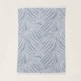 Opened Moonwater Pearl CozyChic Flowing Petals Throw by Barefoot Dreams, soft multi‑hued plush blanket, available at Be Charmed