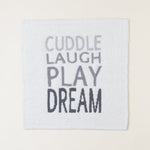 CozyChic Pearl Multi Cuddle Laugh Play Dream blanket by Barefoot Dreams, soft multi-color plush throw, available at Be Charmed