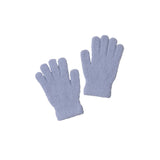 Pair of Snow Drop Barefoot Dreams gloves on a white background. Available at Be Charmed
