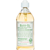  Barr-Co Fir & Grapefruit Hand Soap in a 16oz glass pump bottle, featuring a refreshing citrus and woodsy scent, available at Be Charmed