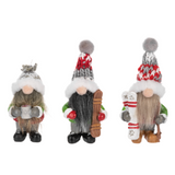 Assorted Ganz Snow Much Fun Gnome charms including a gnome with hot cocoa and a gnome on skis. Available at Be Charmed