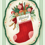 Pictura Christmas Card #83450 featuring a festive holiday illustration available at Be Charmed